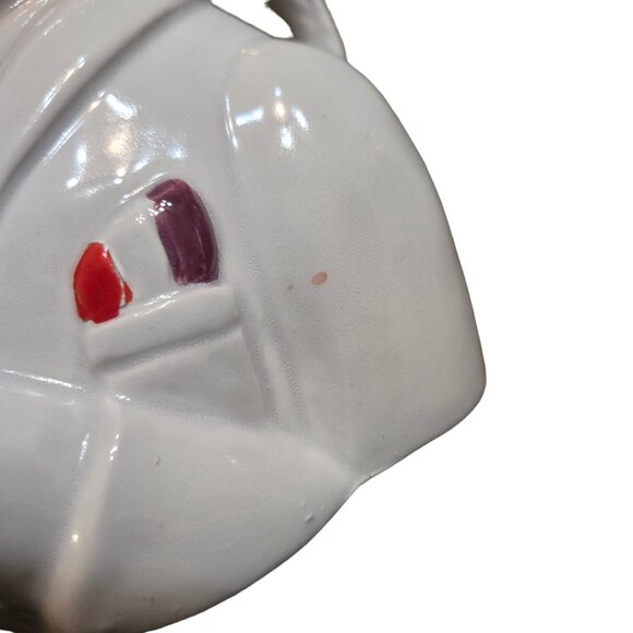 Uncle Sam Teapot Dept 56 Tea Time Legends 1990 Vintage Collectible Ceramic - Picture 8 of 16